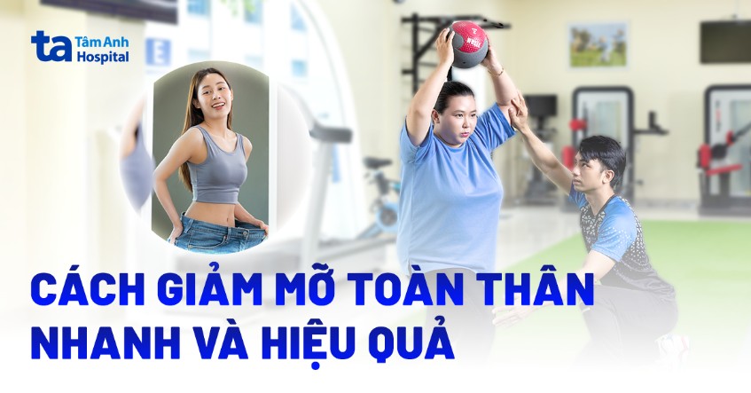 cách giảm mỡ toàn thân