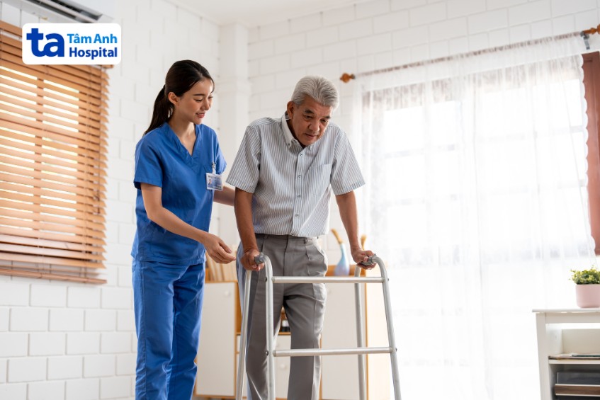 chăm sóc phục hồi sau điều trị đột quỵ