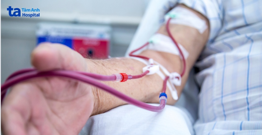 chạy thận nhân tạo 2 lần một tuần khi nào