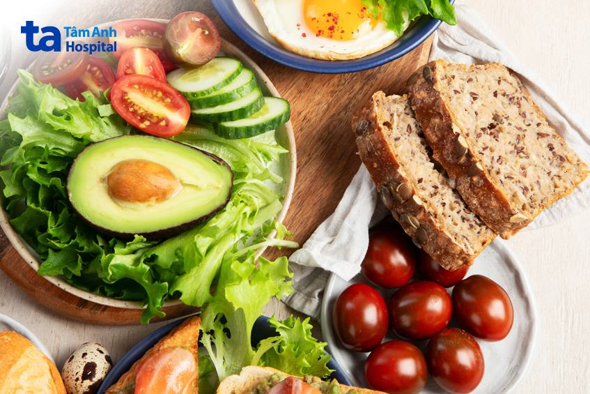 chế độ ăn lành mạnh bảo vệ sức khỏe đại trực tràng