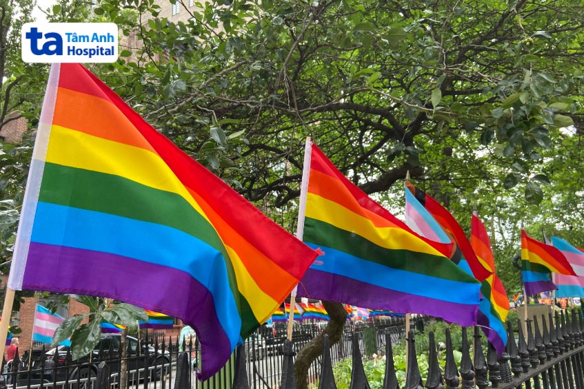 cờ lục sắc là biểu tượng