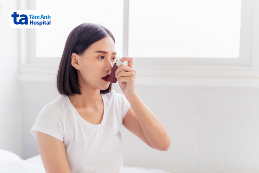 corticosteroid dạng hít giúp giảm viêm đường thở