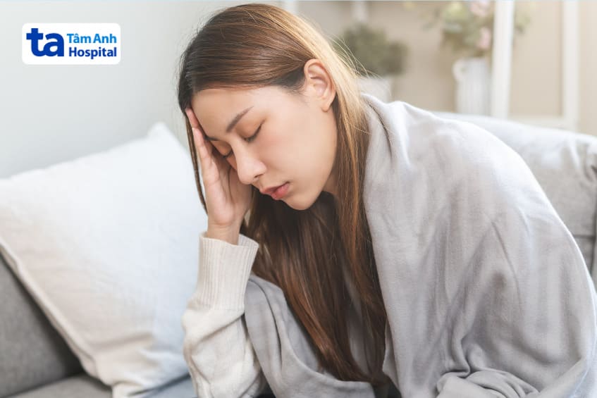 đau nửa đầu có thể gây đau đầu khi trời lạnh