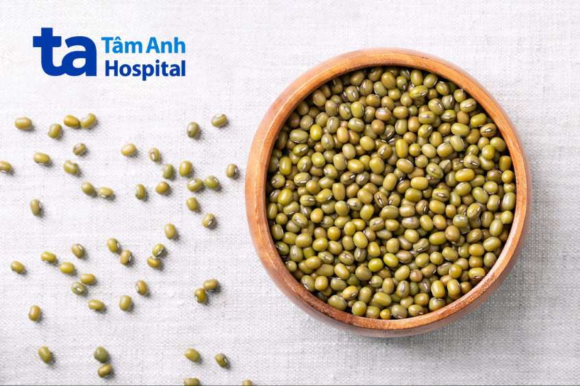 đậu xanh chứa ít kali phù hợp với người chạy thận nhân tạo