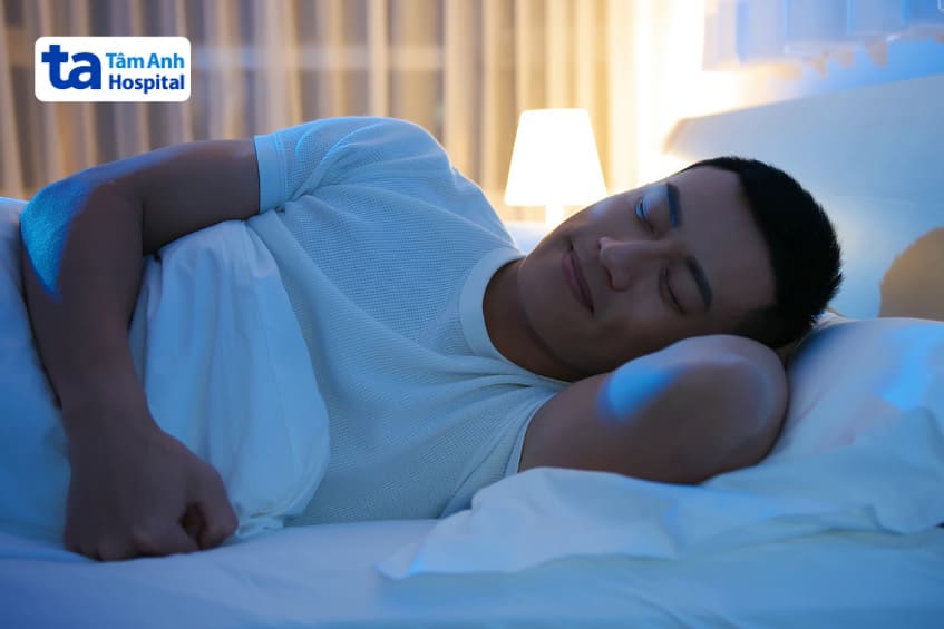 duy trì chất lượng giấc ngủ để giảm đau đầu khi nằm xuống