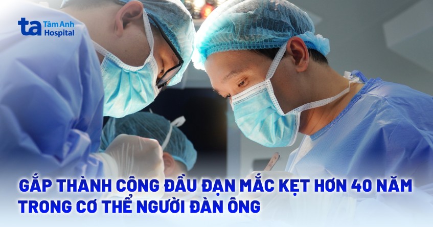 gắp thành công đầu đạn mắc kẹt hơn 40 năm