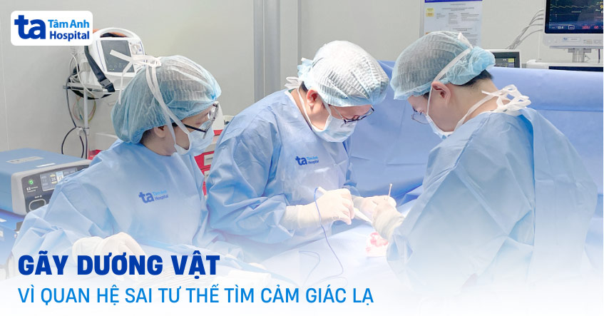 Gãy dương vật vì quan hệ sai tư thế tìm cảm giác lạ