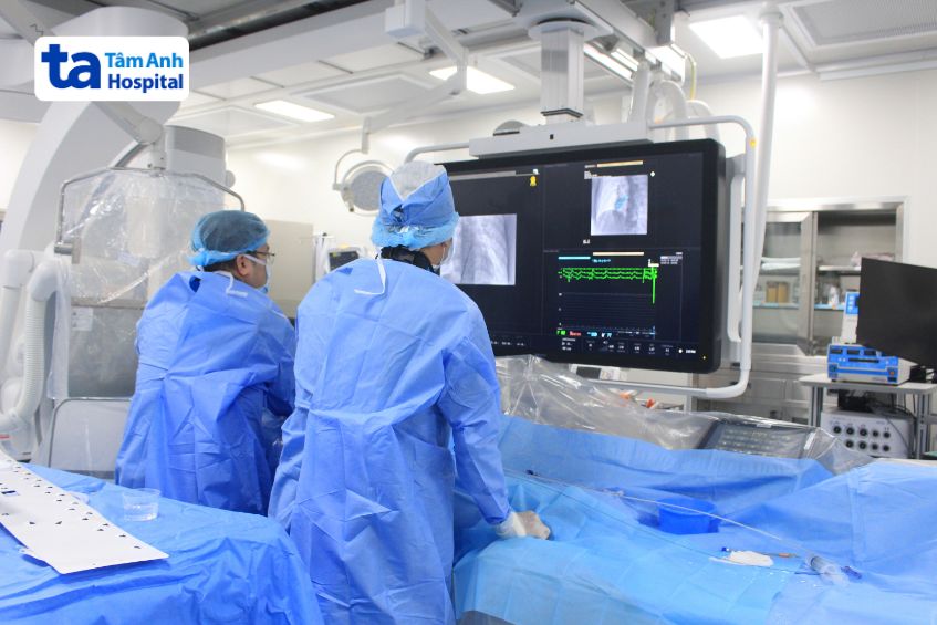 Hệ thống máy móc hiện đại tại BVĐK Tâm Anh giúp chẩn đoán chính xác, điều trị kịp thời