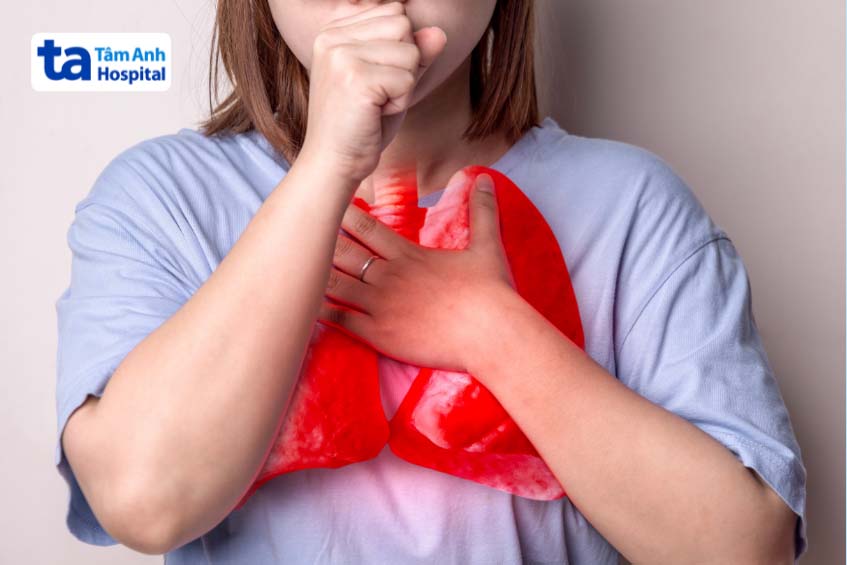 hình ảnh viêm phổi do bạch hầu