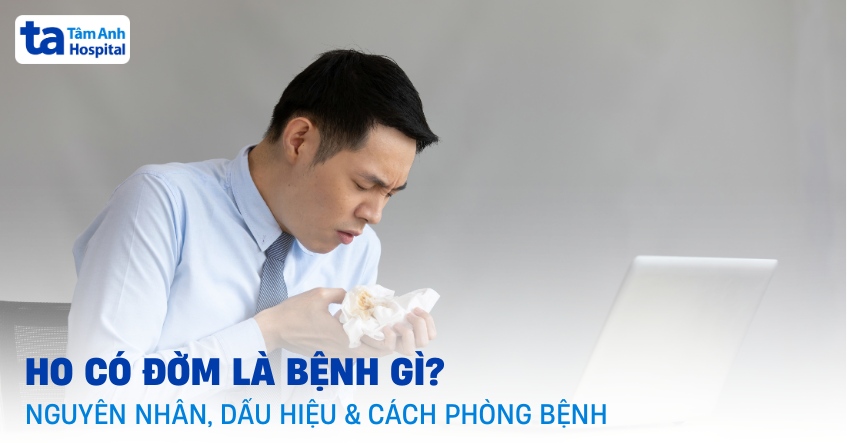 ho có đờm