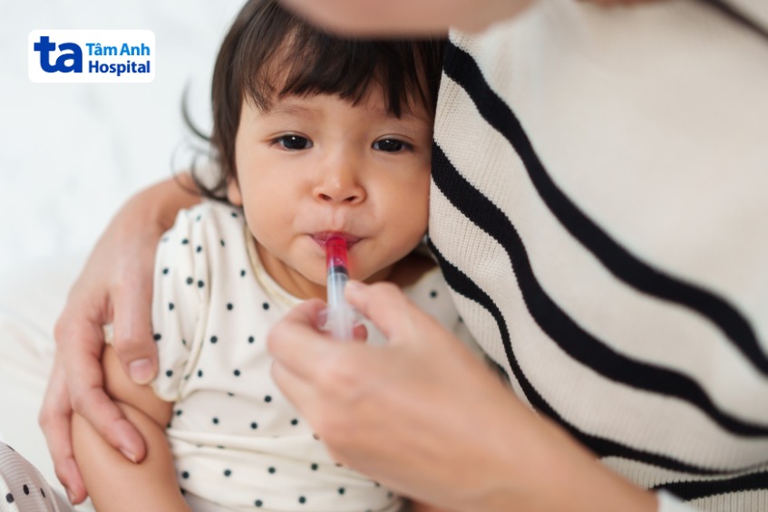 loại thuốc sử dụng cho trẻ trước và sau mổ viêm phế quản