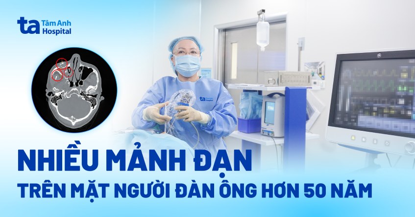 mảnh đạn trên mặt
