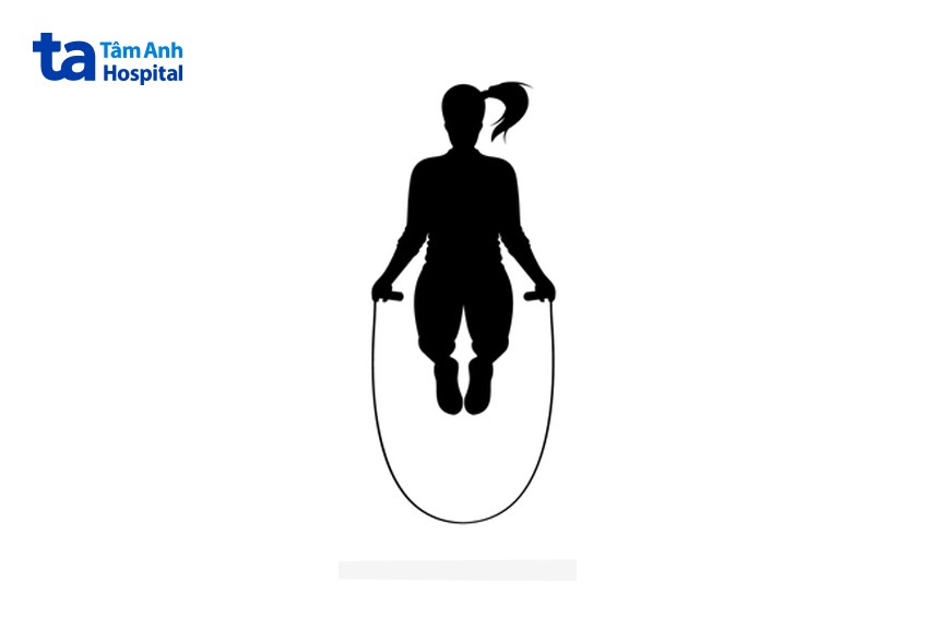 nhảy dây chân xen kẽ