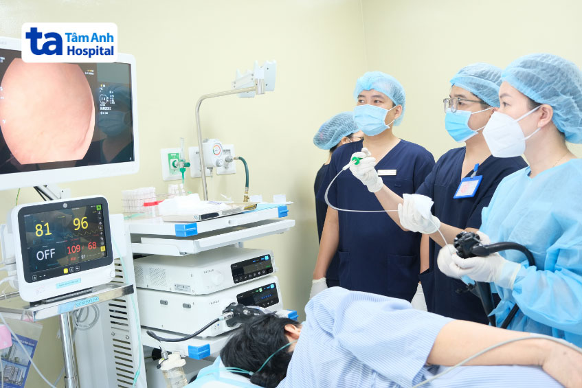 nội soi dạ dày tại bệnh viện tâm anh