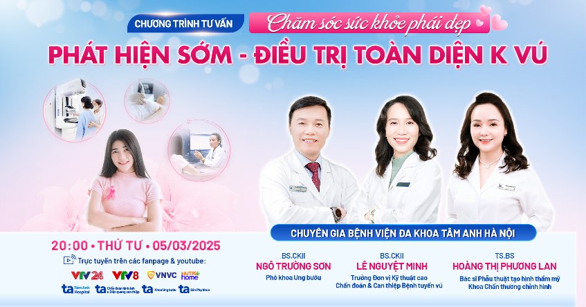 phát hiện sớm điều trị ung thư vú bằng công nghệ hiện đại