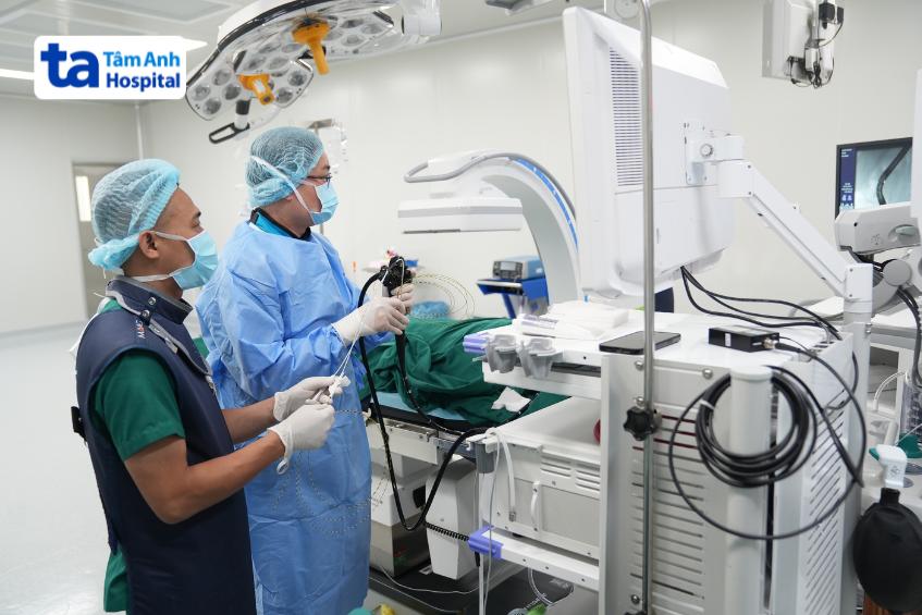 phẫu thuật chữa sỏi ống mật chủ