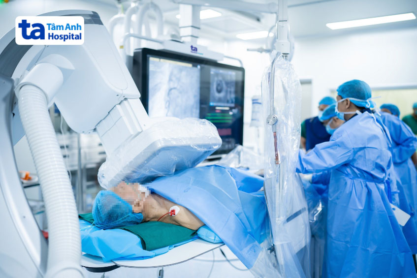 Phẫu thuật điều trị bệnh tim tại Trung tâm Tim mạch, Bệnh viện Đa khoa Tâm Anh TP.HCM