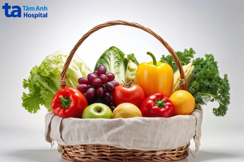 rau củ nhiều chất xơ giảm thèm ăn