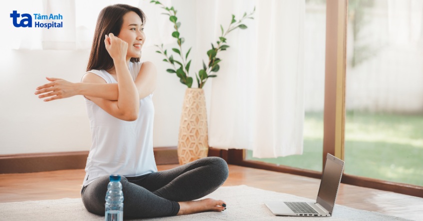 sinh hoạt tập thể dục điều độ