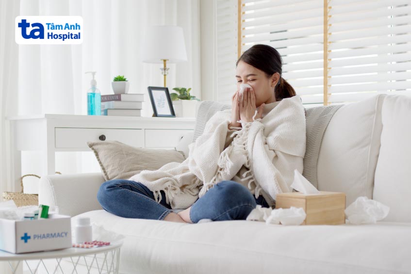 Sốt ho là dấu hiệu chung của bệnh truyền nhiễm