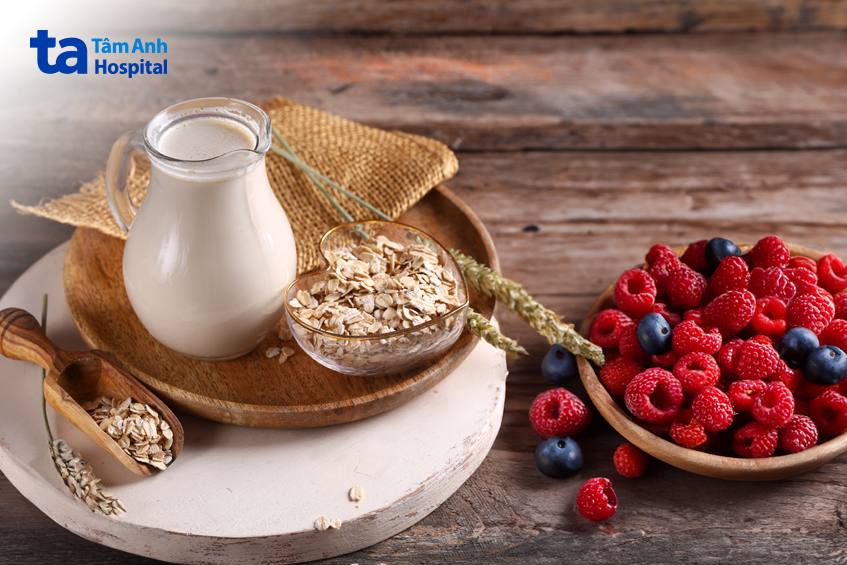 sữa tăng cường canxi cho xương