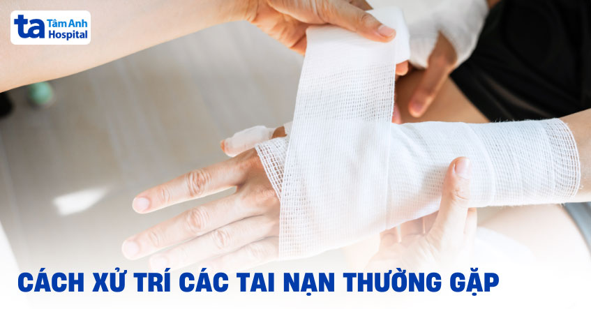9 tai nạn thường gặp trong sinh hoạt và cách xử trí
