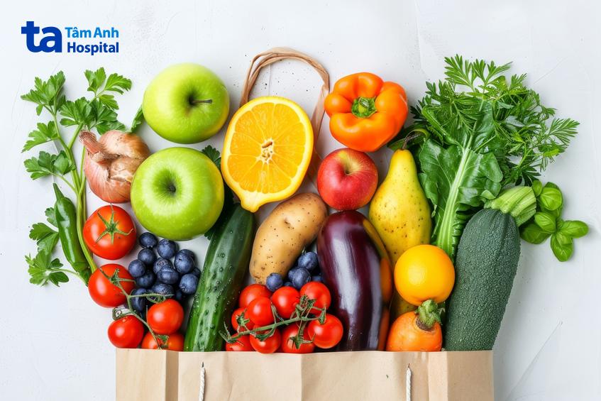 tăng cường rau xanh duy trì cân nặng