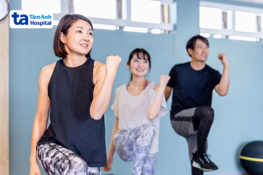 tập thể dục ngừa gout và tiểu đường