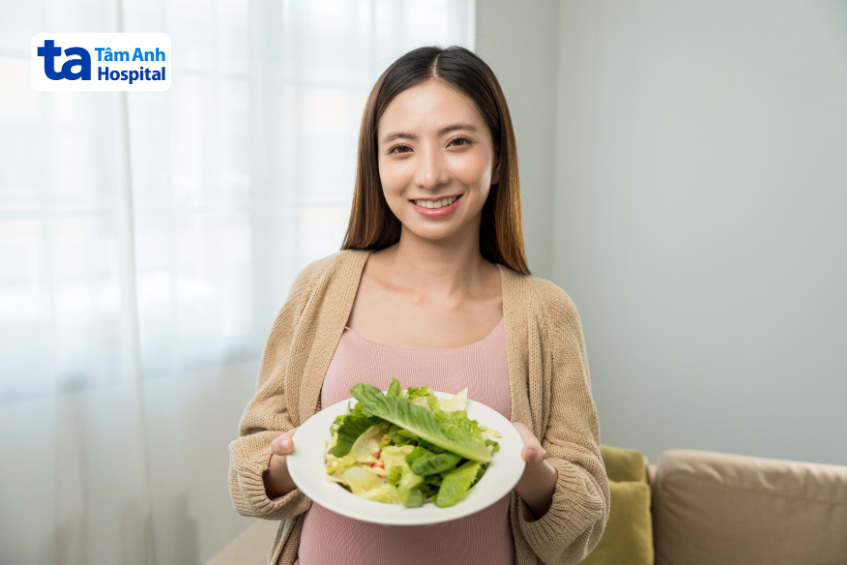 thực đơn bà bầu 3 tháng cuối tiểu đường