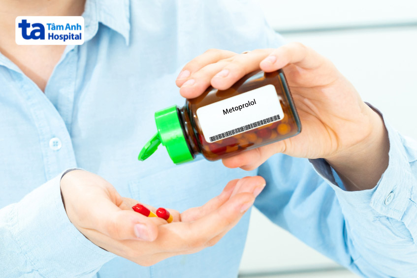Thuốc Metoprolol thường được dùng điều trị nhịp tim nhanh