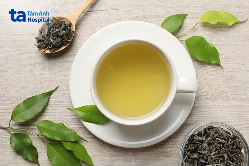 trà xanh là thức uống giảm mỡ
