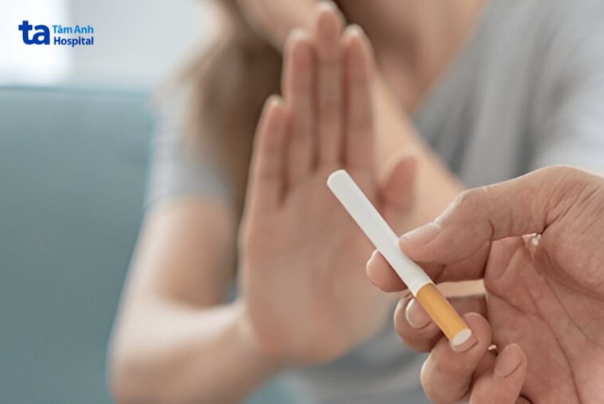 tránh xa thuốc lá để giảm nguy cơ ung thư phổi