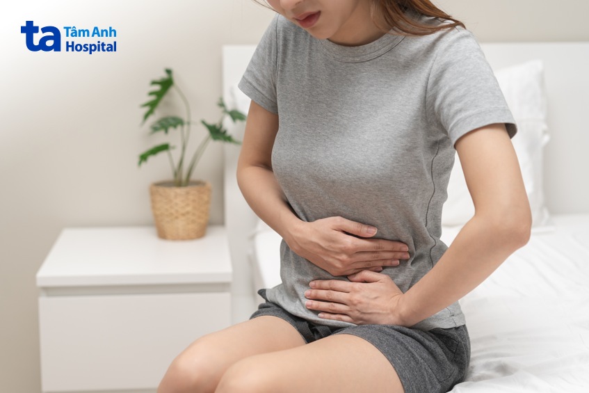 triệu chứng khó chịu ở bụng