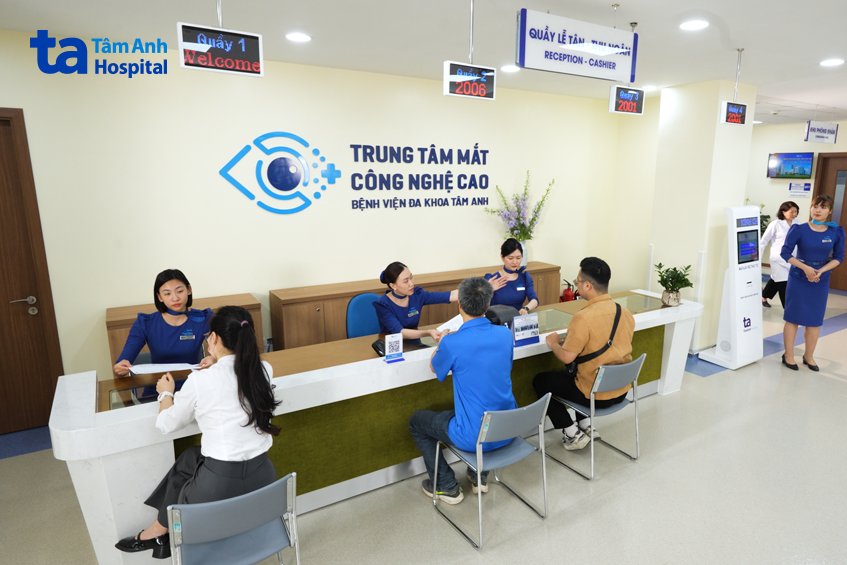 trung tâm mắt tâm anh là địa chỉ uy tín