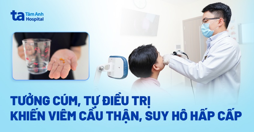 tưởng cúm tự điều trị làm bệnh nặng hơn