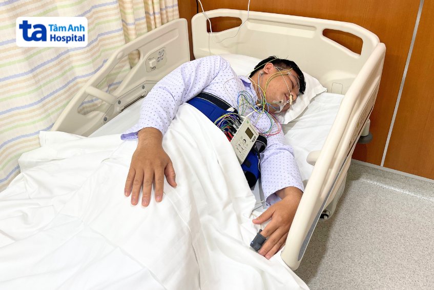 ứng dụng đo đa ký giấc ngủ chẩn đoán bệnh lý tại tâm anh