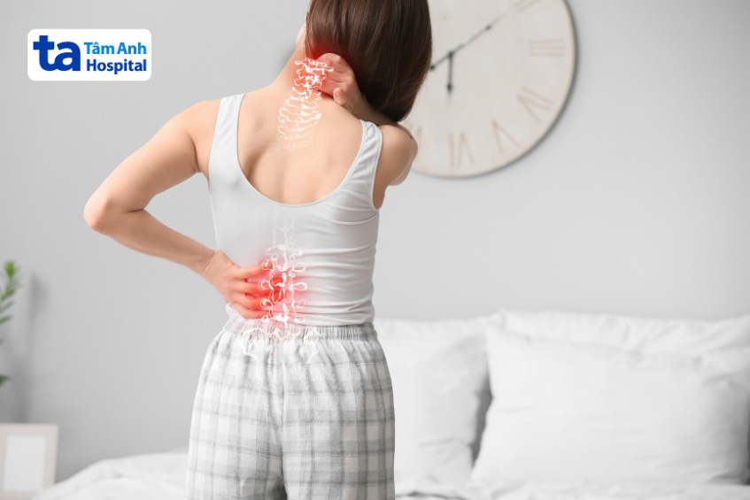 Viêm khớp liên mấu gây đau cục bộ