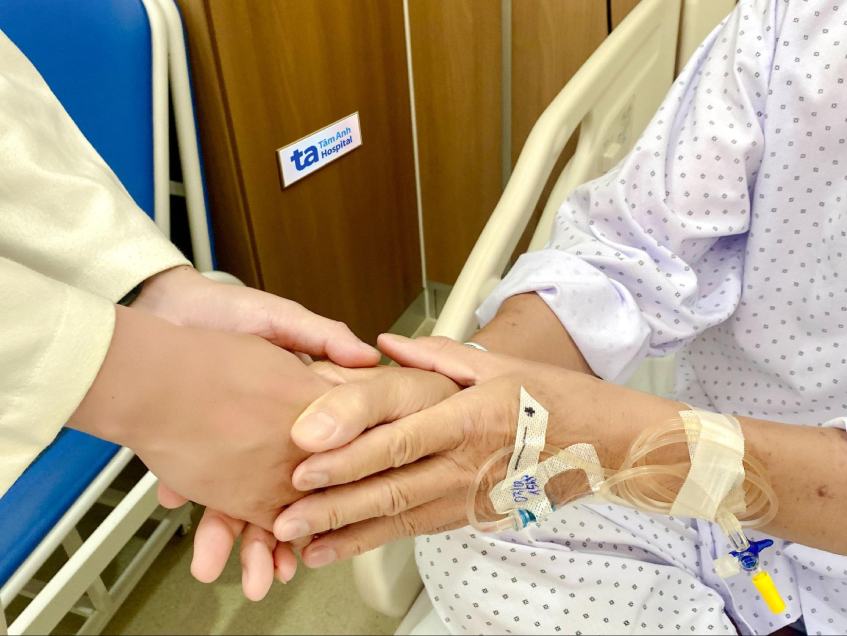 xuất viện ngay sau khi đặt stent