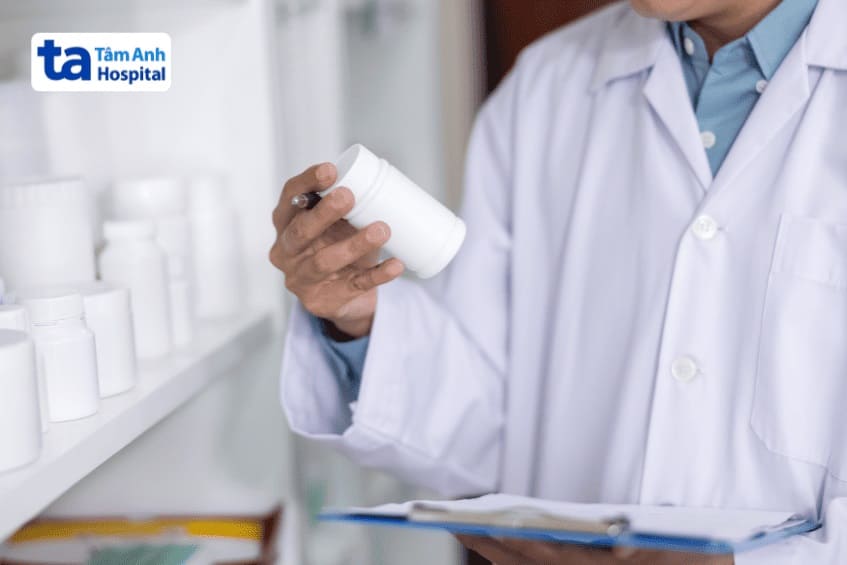 bác sĩ có thể chỉ định dùng thuốc để điều trị