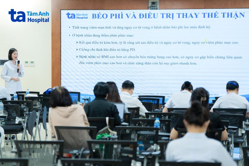 bác sĩ linh chia sẻ béo phì và bệnh thận mạn