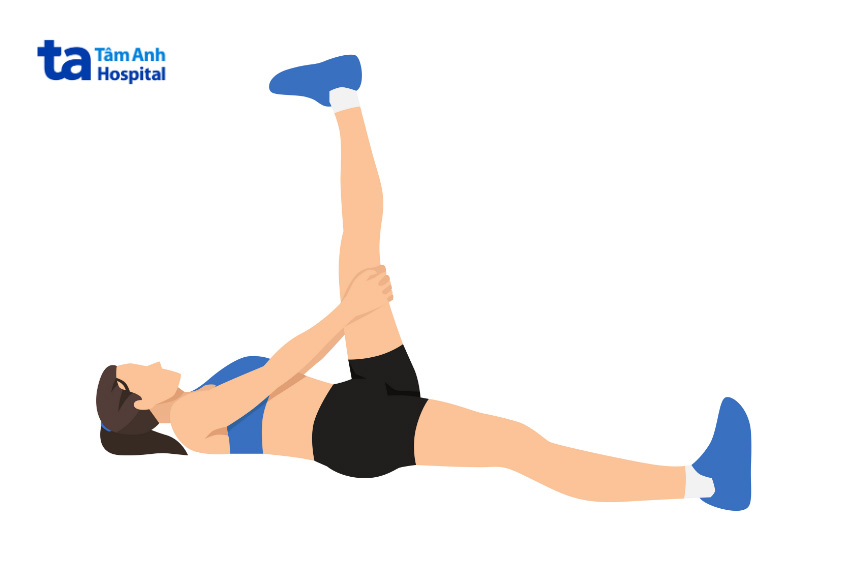 Bài tập nằm duỗi gân kheo