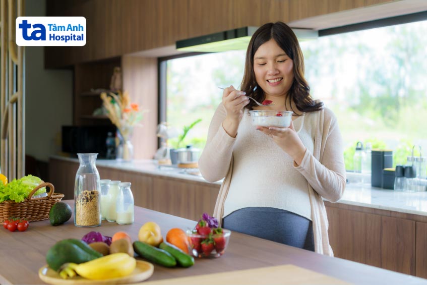 Bổ sung chế độ dinh dưỡng phù hợp cho thai phụ
