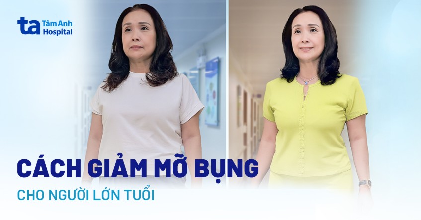 cách giảm mỡ bụng cho người lớn tuổi