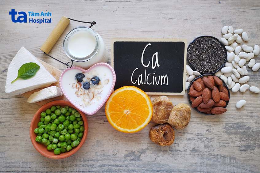 canxi giúp cơ thể phát triển toàn diện