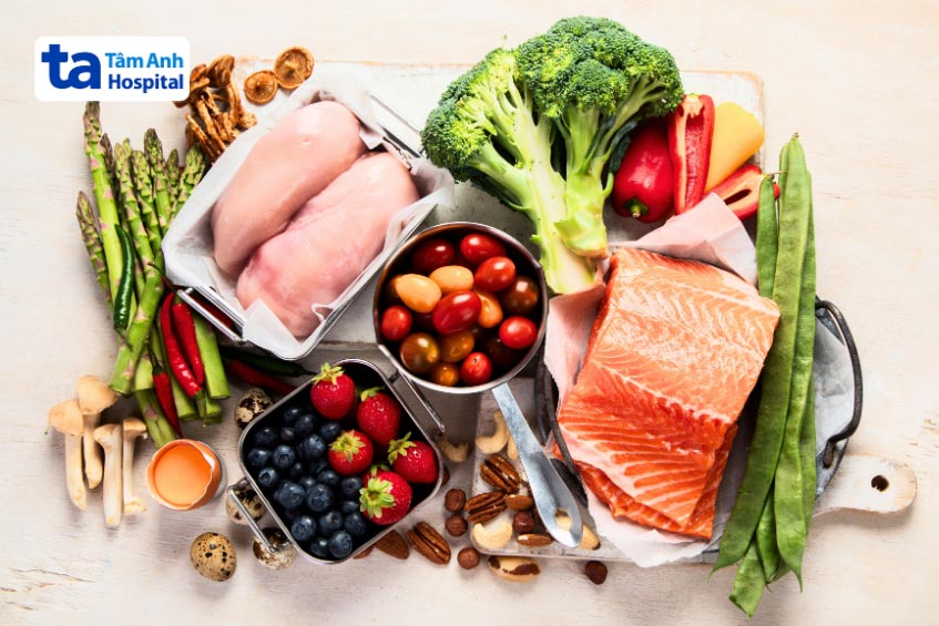 chế độ ăn lành mạnh trước khi tiêm hpv