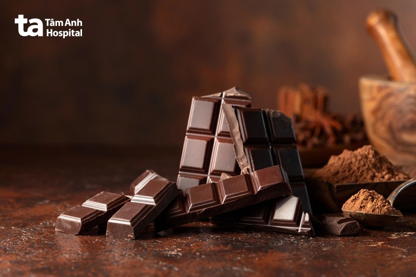 chocolate nguyên chất hỗ trợ giảm cân
