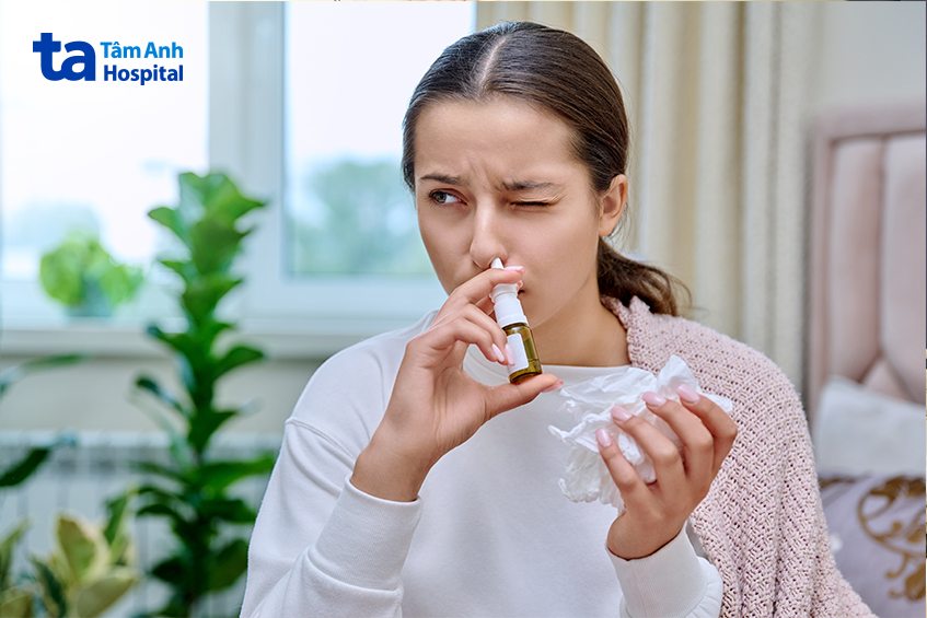 chữa viêm mũi dị ứng bội nhiễm