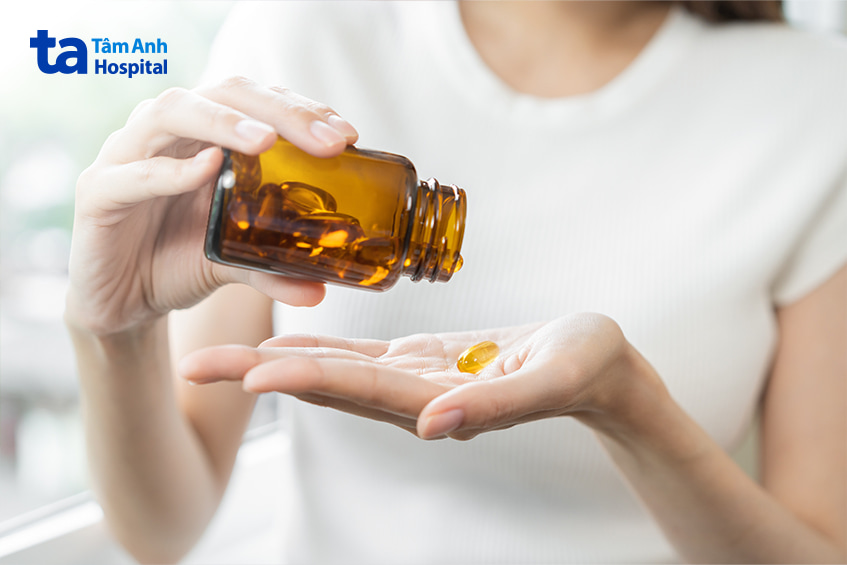 da mụn nên uống vitamin gì