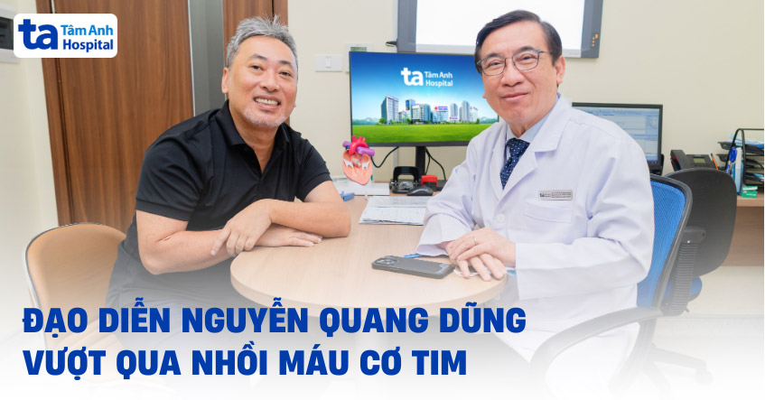 Đạo diễn Quang Dũng vượt qua cơn nhồi máu cơ tim