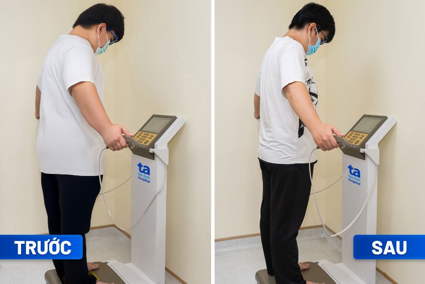 đo inbody sau khi giảm 10kg